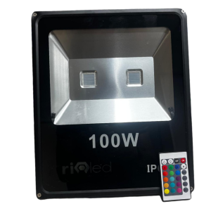 Refletor Holofote Led 100w RGB